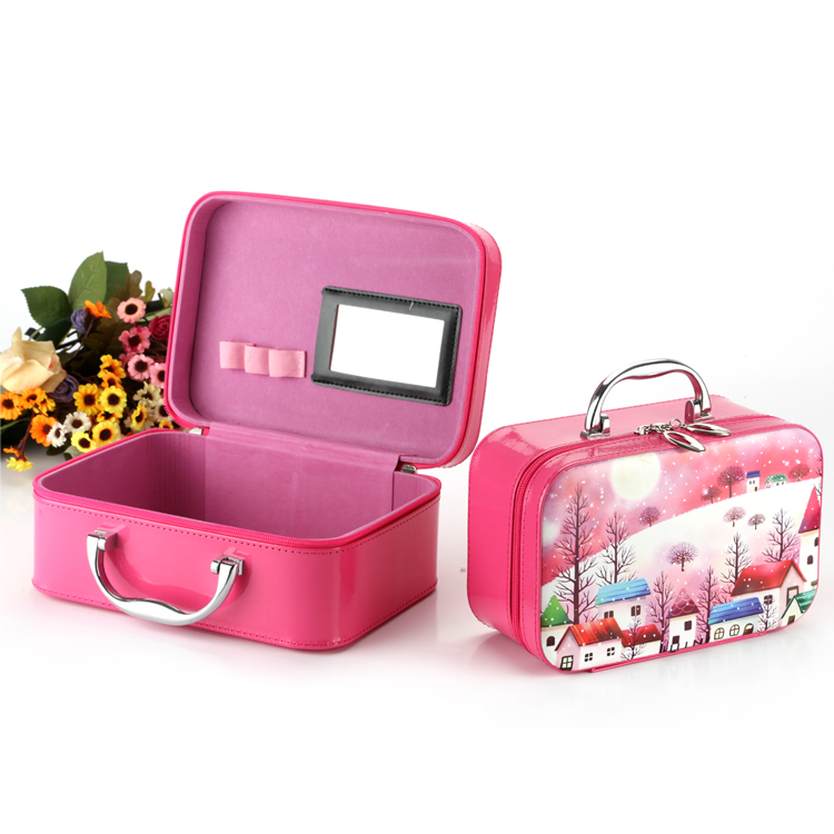 Wholesale European-style architectural pattern cosmetic boxes, storage boxes, two-piece sets, factory direct sales Application Scenario