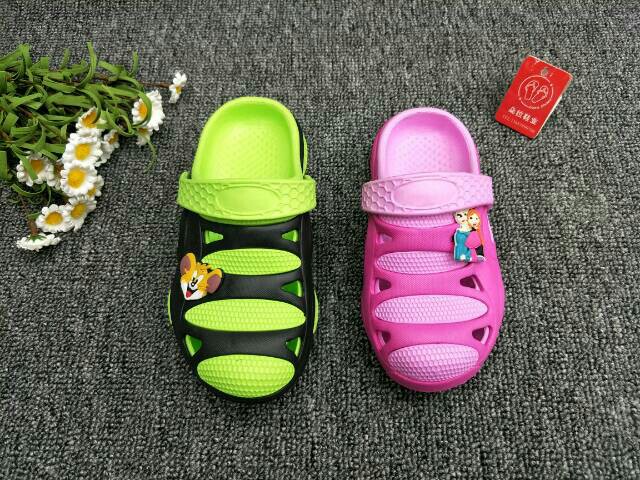 DORA Shoes two-color eva Crocs Garden shoes for boys and girls parent-child