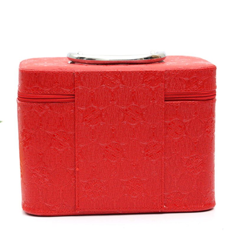A two-piece set of popular makeup box, storage box and wedding red gift box on Taobao details Picture