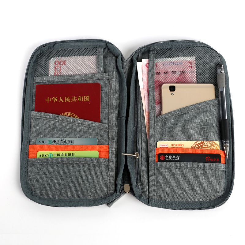 The upgraded thickened hand-held ID bag, passport bag and foreign trade handbag are selling well Application Scenario
