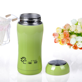 溢泉 保温杯 可爱男女保温创意杯 茶杯