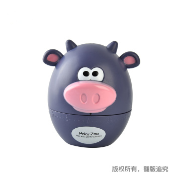 New cow timer Creative Kitchen timer Cute mechanical timer alarm clock