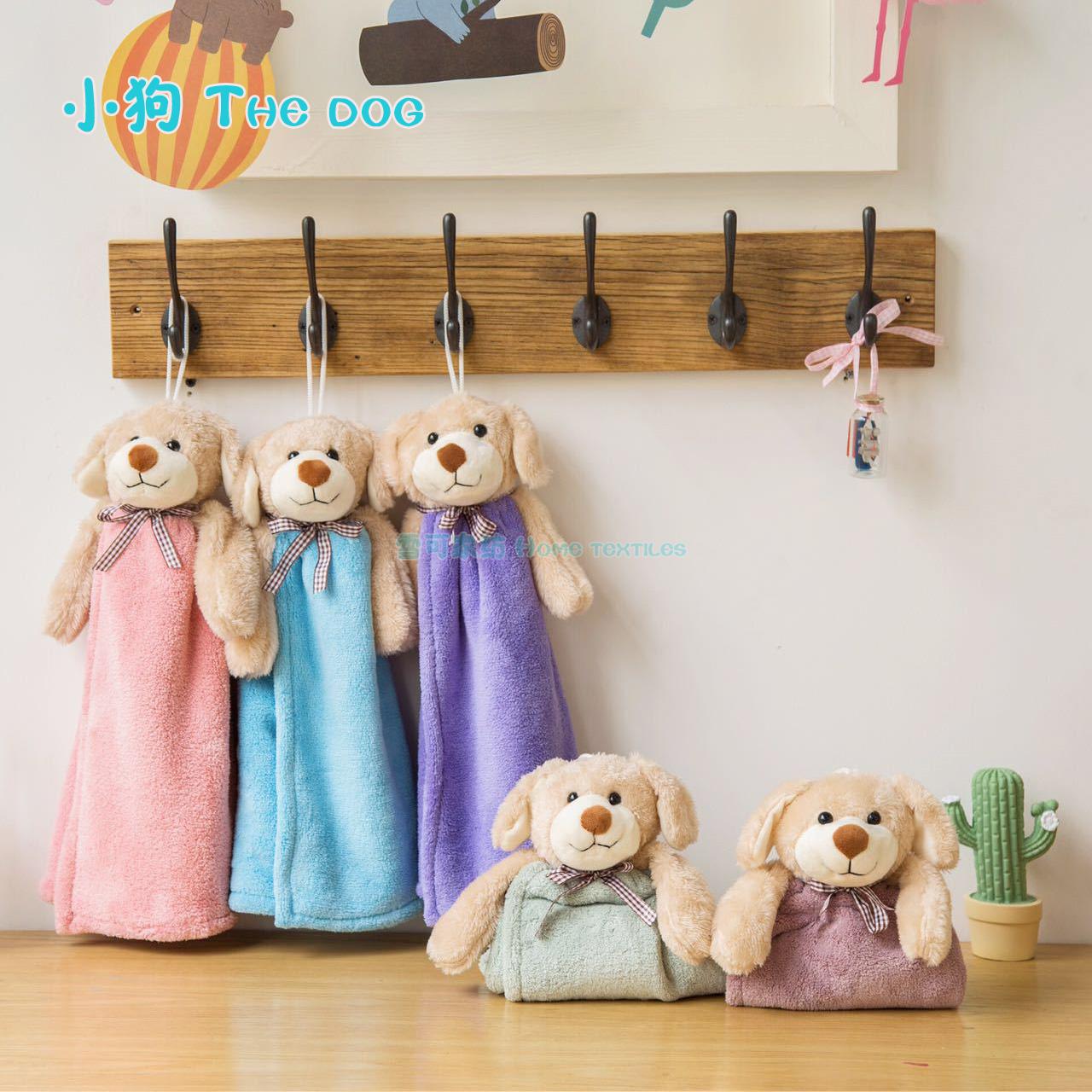 Towel wholesale cute animal little bear elephant cat cartoon thickened absorbent kitchen bathroom creative gifts thumbnail