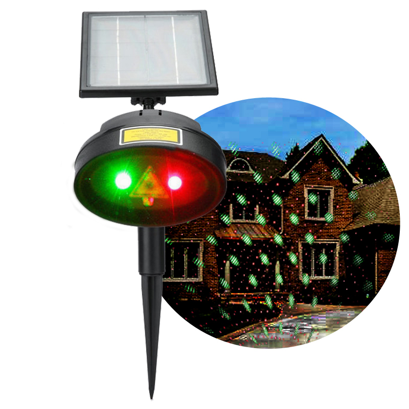 Solar laser new laser solar motor dynamic plug-in floor lamp