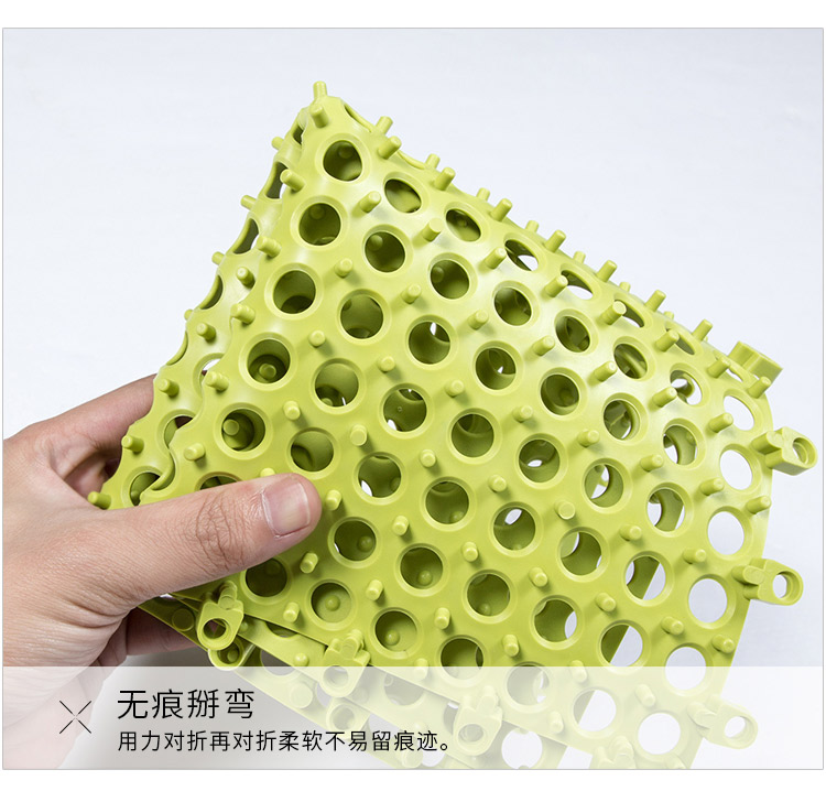 Anti-slip mat, shower spliced floor mat, PVC bathroom bath foot mat, bathroom spliced mat, toilet floor mat Application Scenario