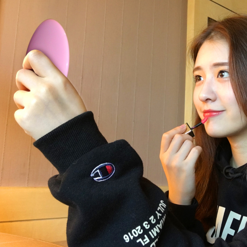 Mini Doughnut Make-up Mirror Light Portable make-up mirror with LED light