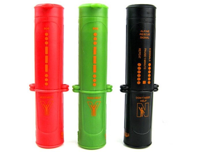 生存者10合一打火棒 多功能户外打火石镁棒 取火棒 带LED产品图