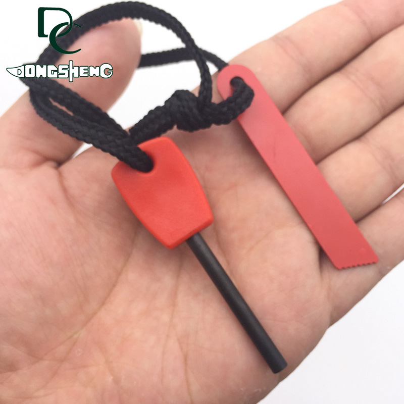 野营求生户外装备 经济版小号迷你打火石 防水取火镁条镁棒细节图