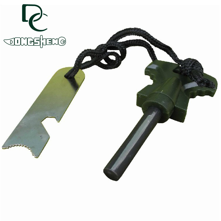 野外求生打火石 打火棒 小号蝴蝶型宽把手打火棒