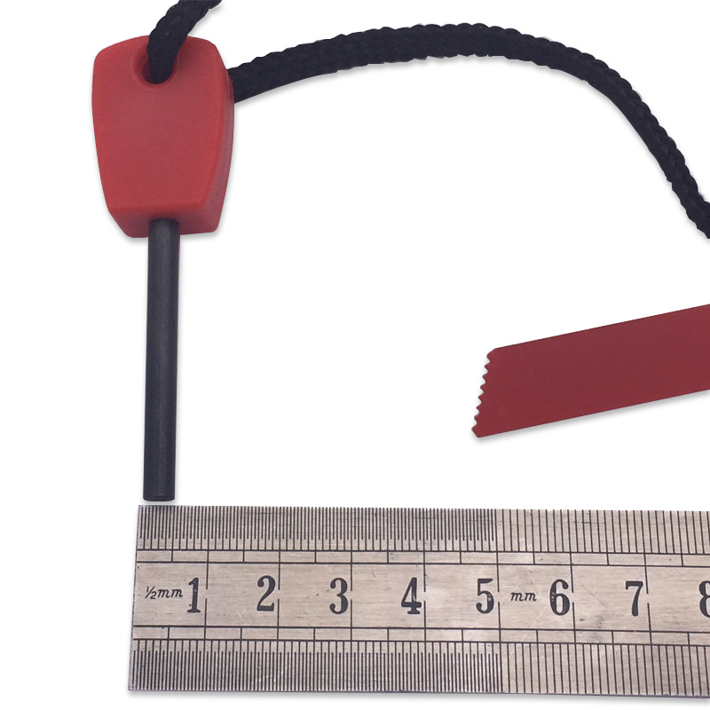 野营求生户外装备 经济版小号迷你打火石 防水取火镁条镁棒产品图