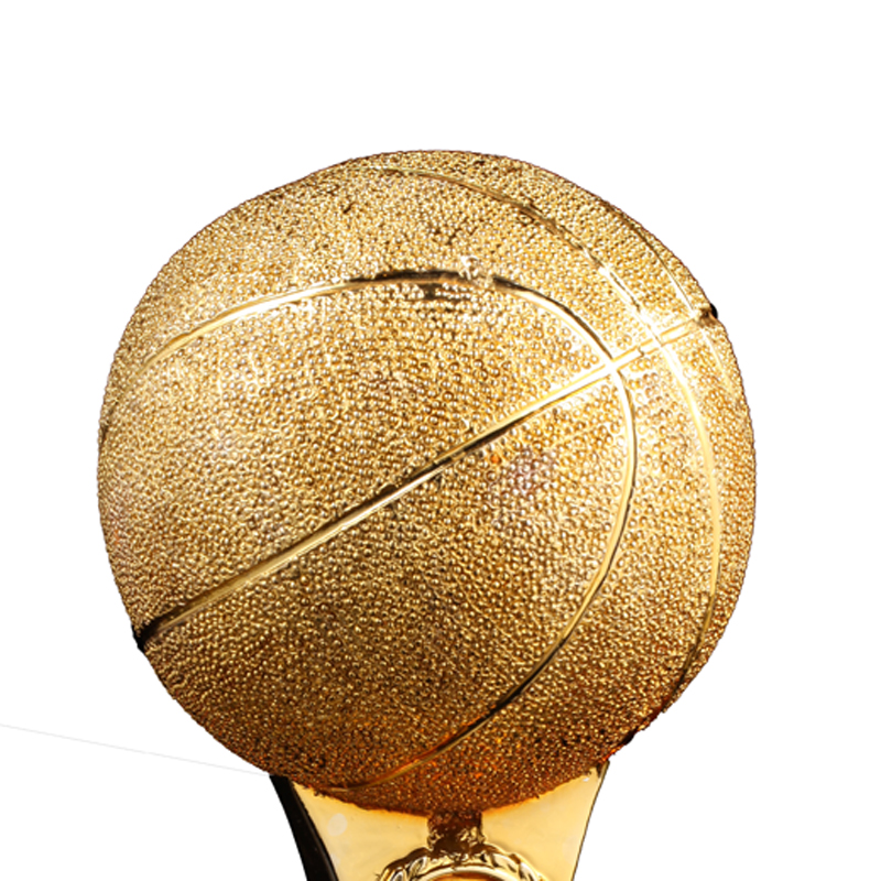 Custom-made trophies, metal trophies, high-end trophies, basketball trophies details Picture