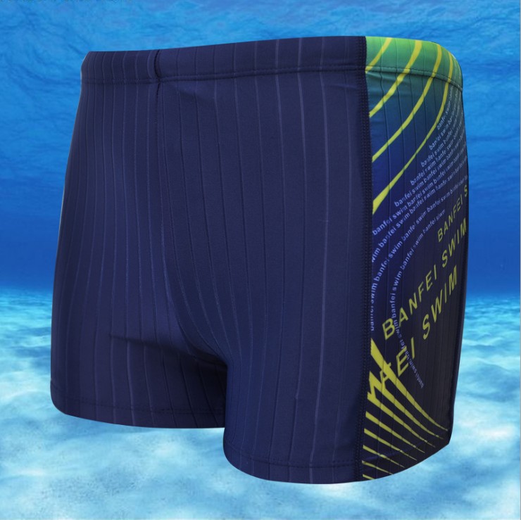 New boxer trunks/men's swimming trunks/men's swimming suits / full figure