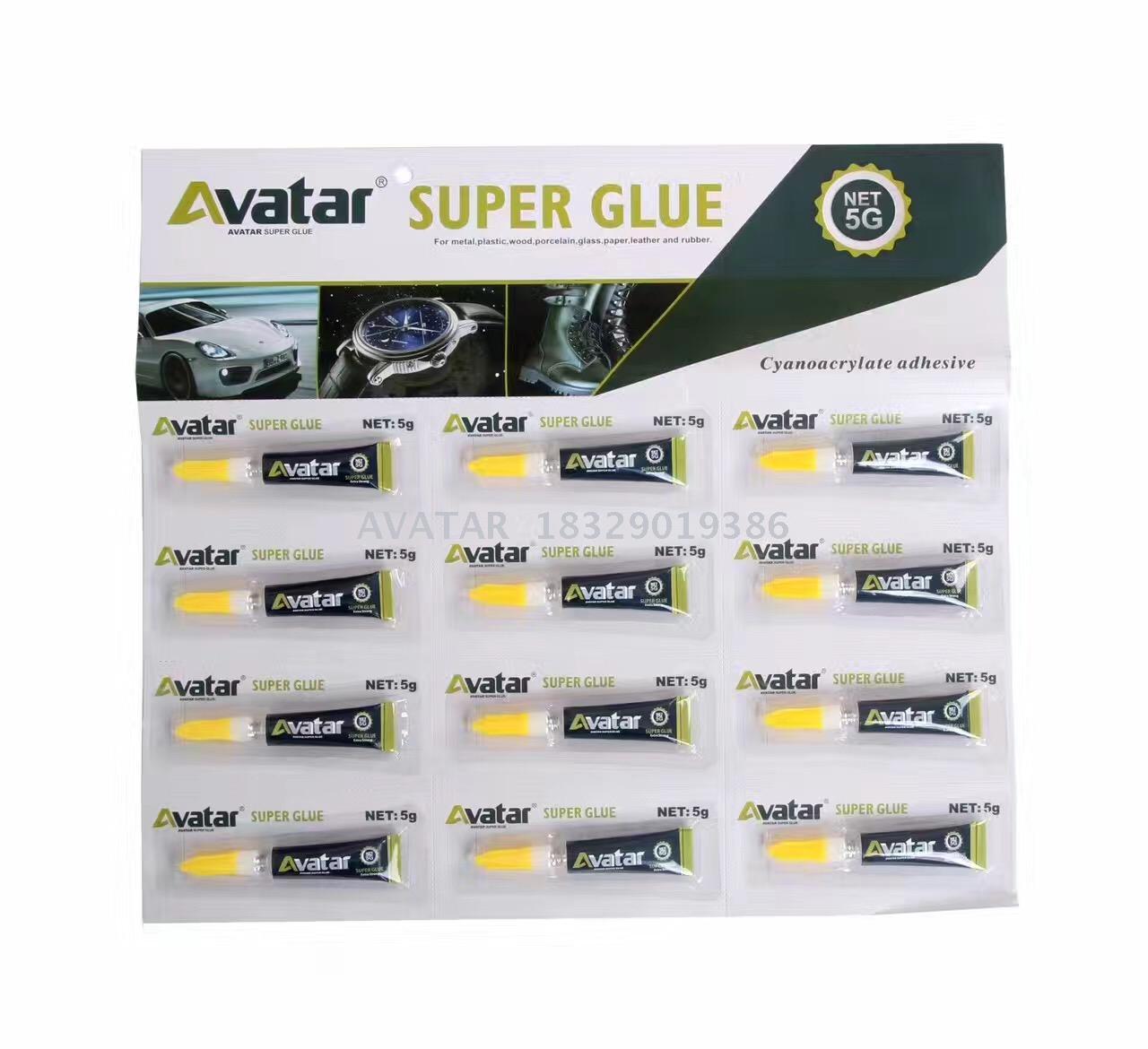 Avatar爆款502胶水  强力胶 502胶 万能胶粘剂  神奇胶王批发产品图