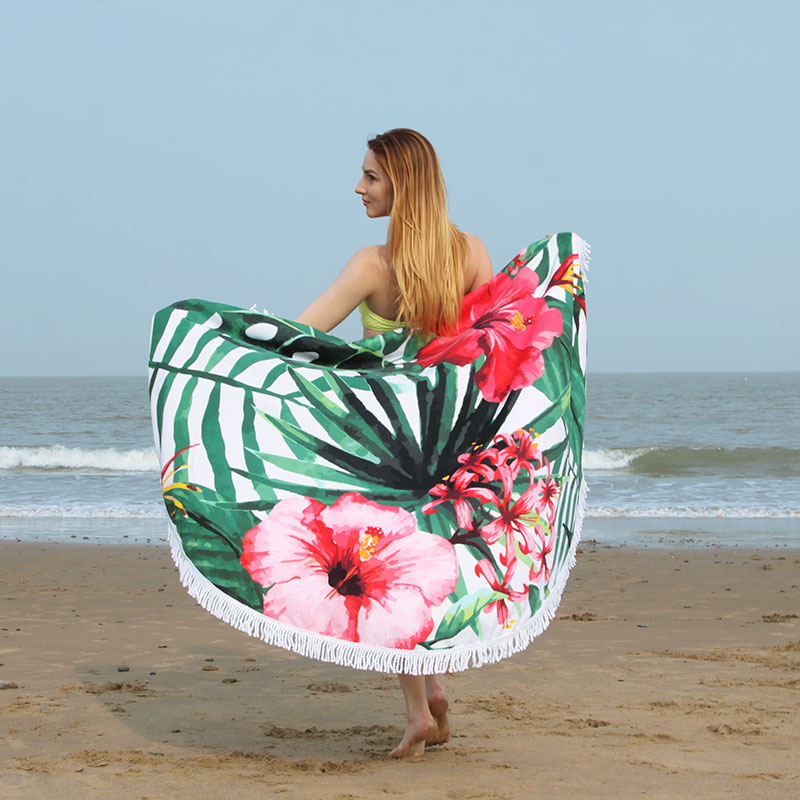 The original manufacturer of tassel beach towels, circular microfiber reactive printed beach towels and yoga MATS