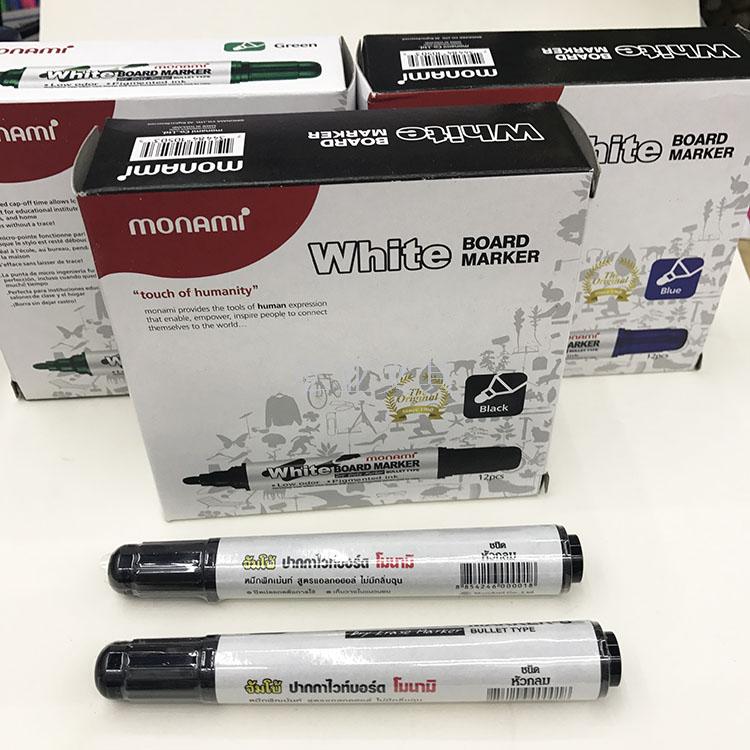 MONAMI, a whiteboard pen, wipes markers