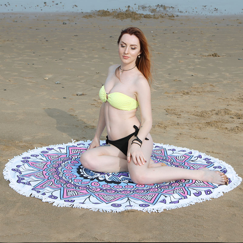 ebay's best-selling new European and American style beach shawl summer series source yoga mat manufacturer Application Scenario