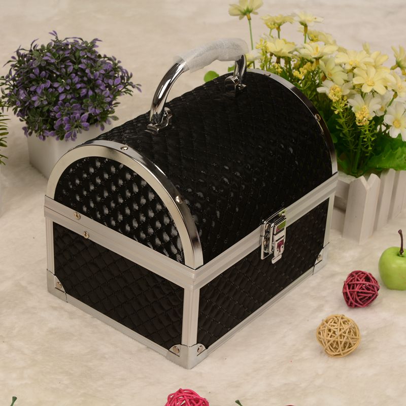 Guanyu PU lock cosmetic bag portable cosmetic case Simple cosmetic bag large capacity cosmetic case