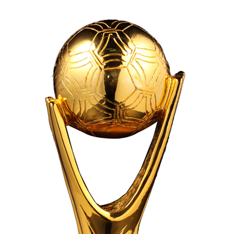 Customized trophies, football award trophies, metal trophies, high-end trophies details Picture