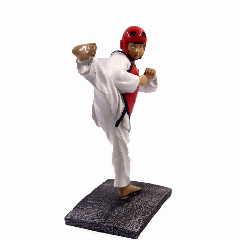 Customized trophy award gifts for Taekwondo and Wushu Sanda Specification drawing