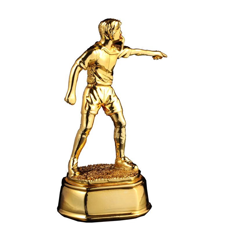 Custom-made trophies, metal trophies, high-end trophies, sports trophies full figure