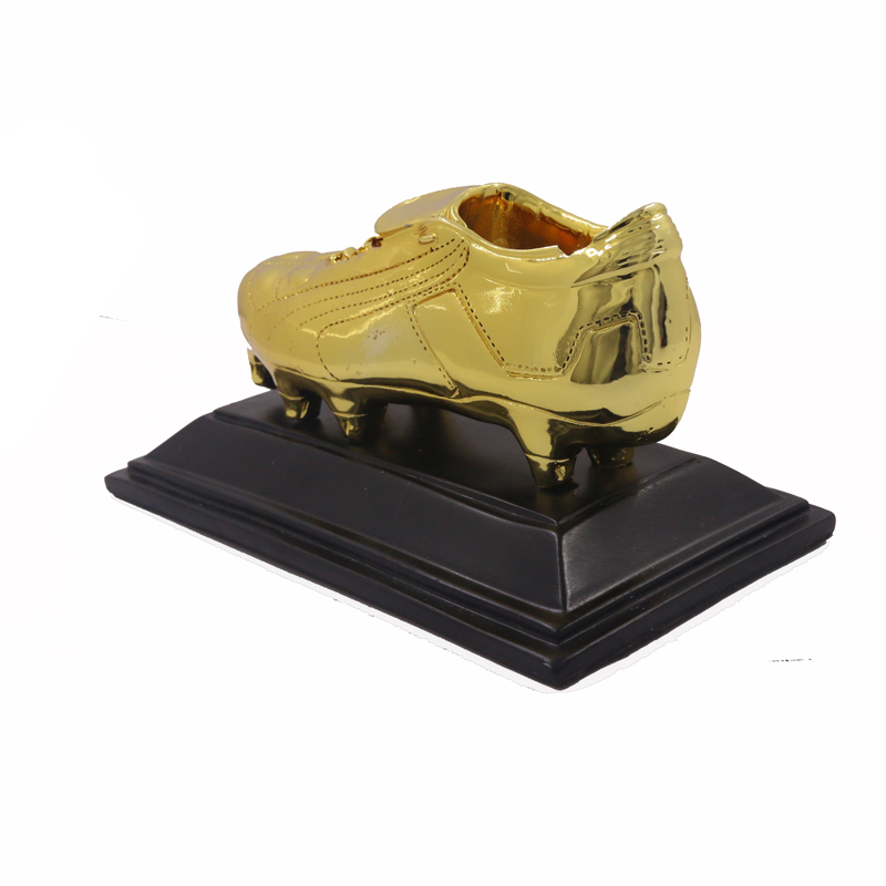 Top Scorer Award - Football Golden Boot Trophy Specification drawing