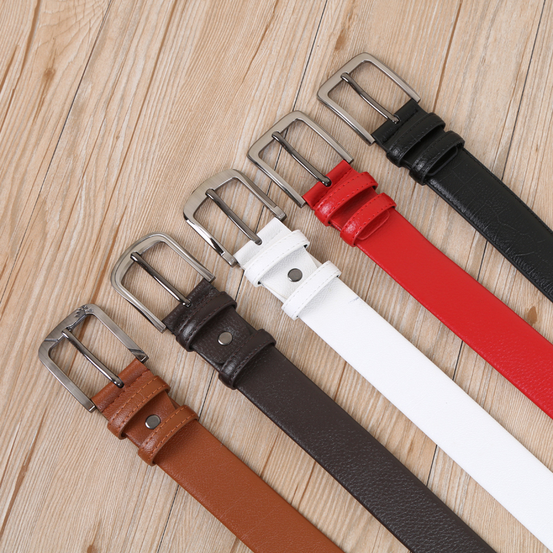 Manufacturers Direct Sales Of High Quality Alloy Buckle Belt Leisure Belt Color Variety Application Scenario