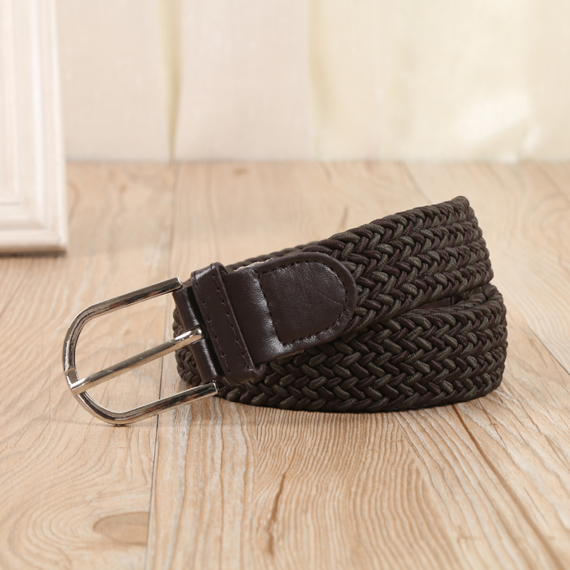 Twill Braid Craft Men's Simple Belt Diane Lou details Picture