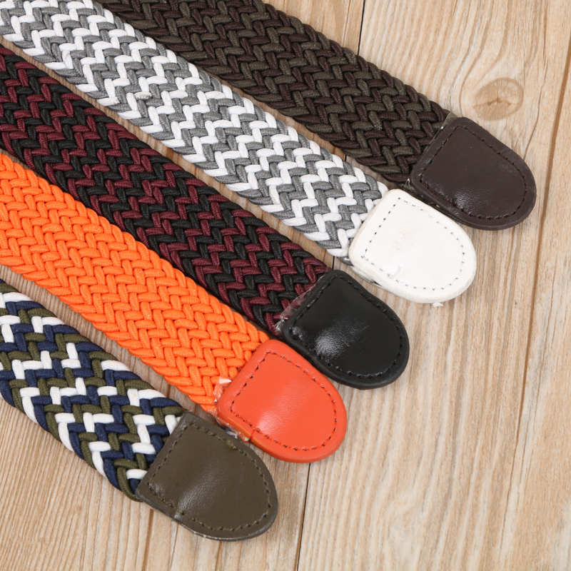 Twill Braid Craft Men's Simple Belt Diane Lou Application Scenario