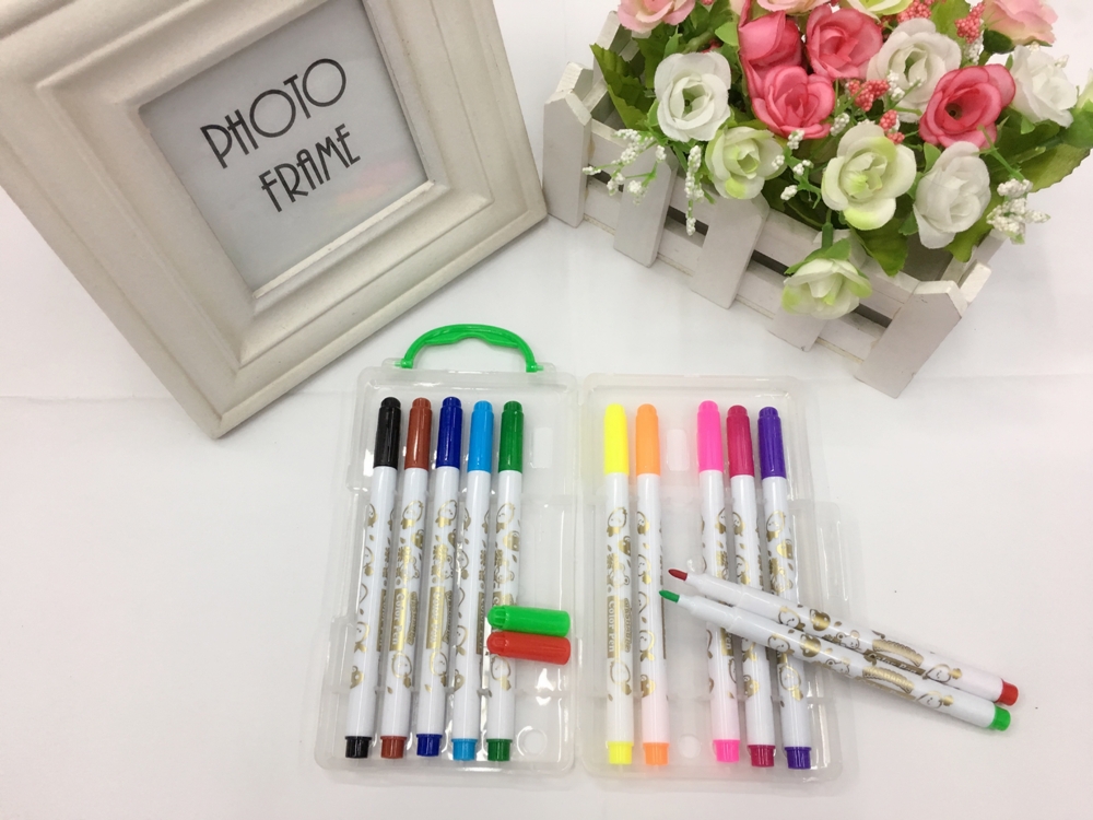 206-12 Color Washable Watercolor Pen Drawing Pen Doodling Pen Drawing Pen Specification drawing