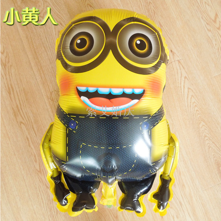 Minions aluminum film balloons, children's toys, party supplies, decoration and arrangement aluminum film balloons details Picture