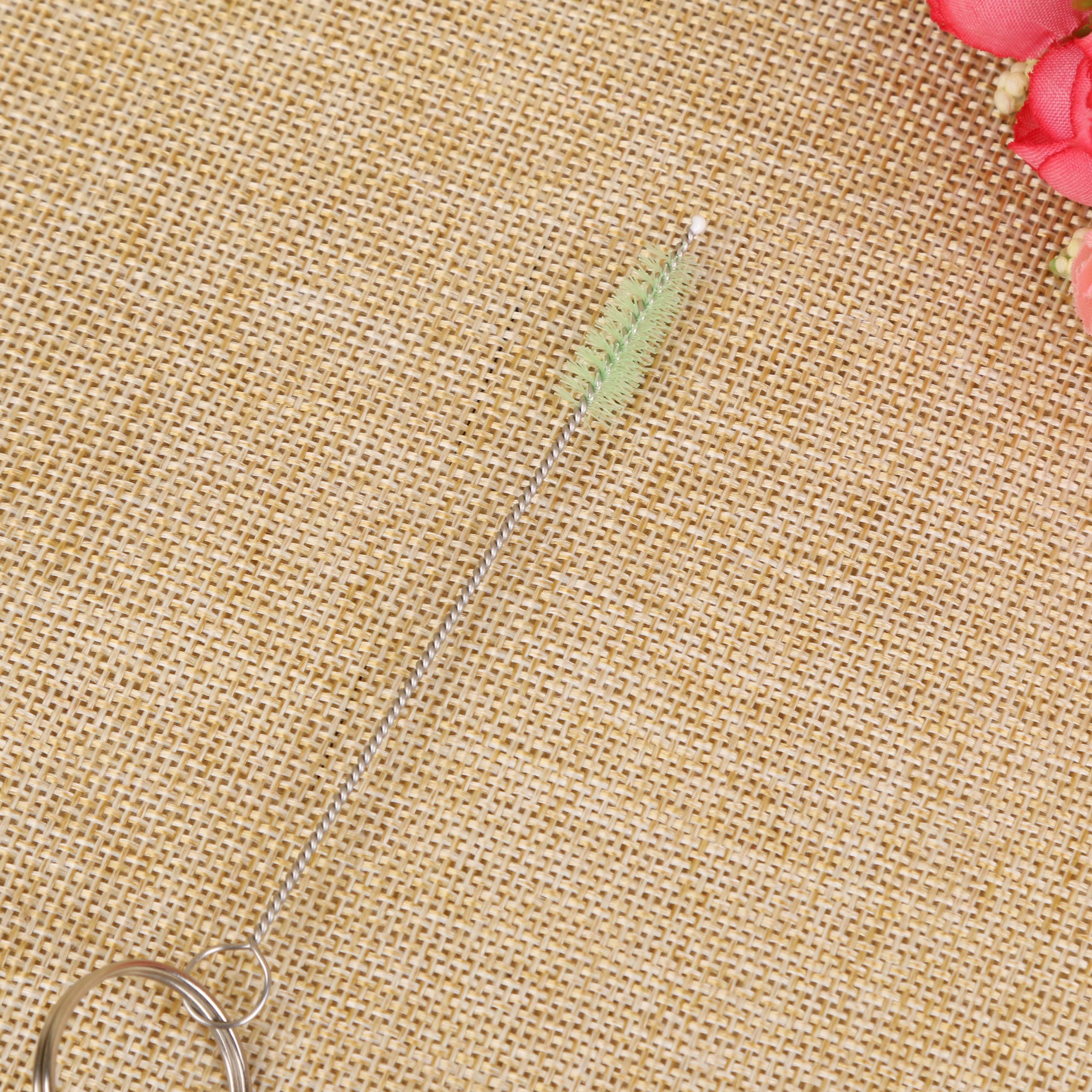 Japanese Tea Spout Fine Mouth Brush Spout Brush Baby Bottle Mouth Two-Tone Cleaning Brush Small Bottle Mouth Brush Kitchen Cleaning Brush Application Scenario