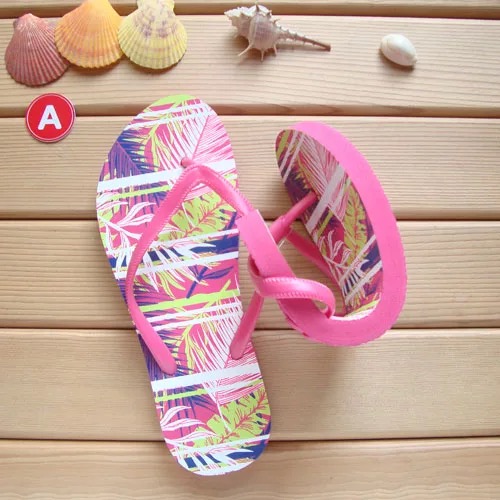 Customized comfortable and breathable Pe beach herringbone slippers for women Specification image