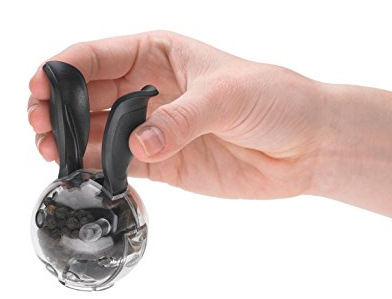 Manual black pepper grinder coarse salt grater