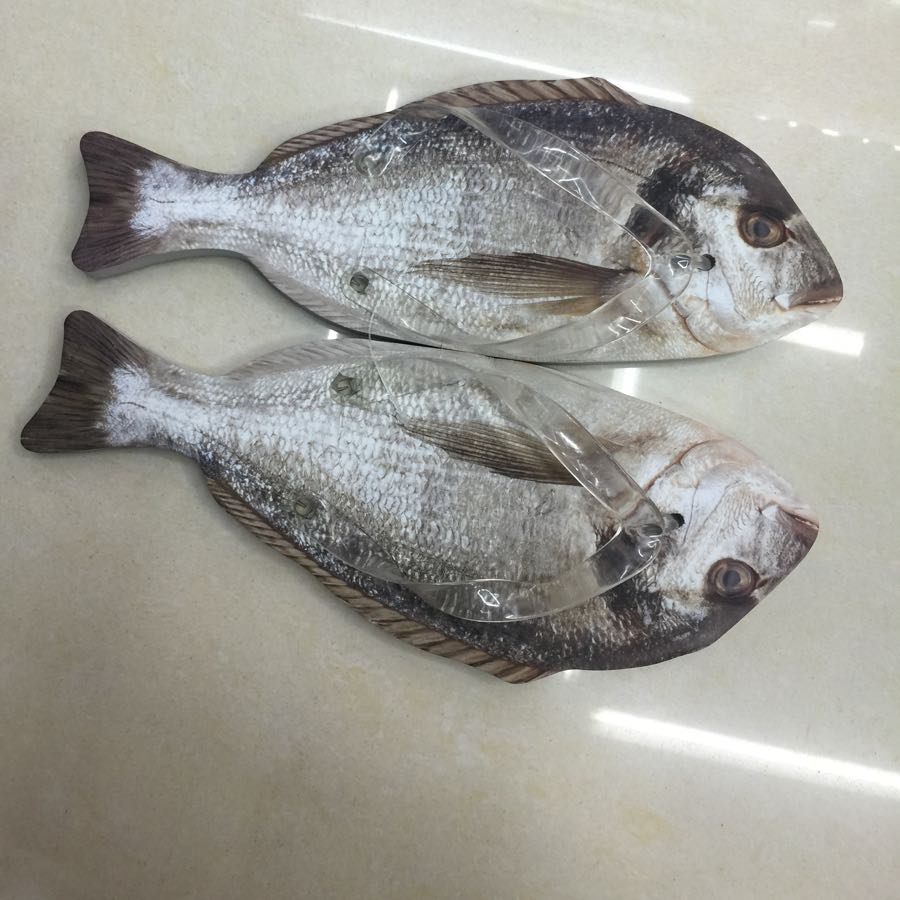 Customized Eva fish-shaped simulation fishman character slippers Specification image