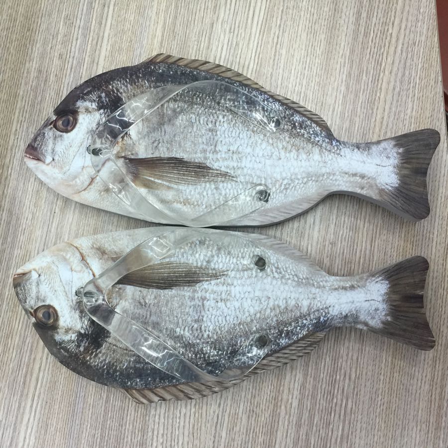 Customized Eva fish-shaped simulation fishman character slippers