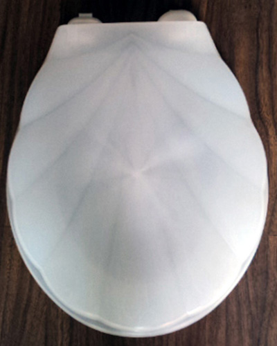 全新PP塑料坐便器马桶圈，家用马桶替换坐便圈贝壳外型