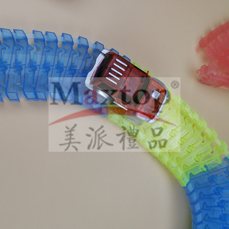 Children's electric toy cars, children's luminous tracks, car tracks Application Scenario