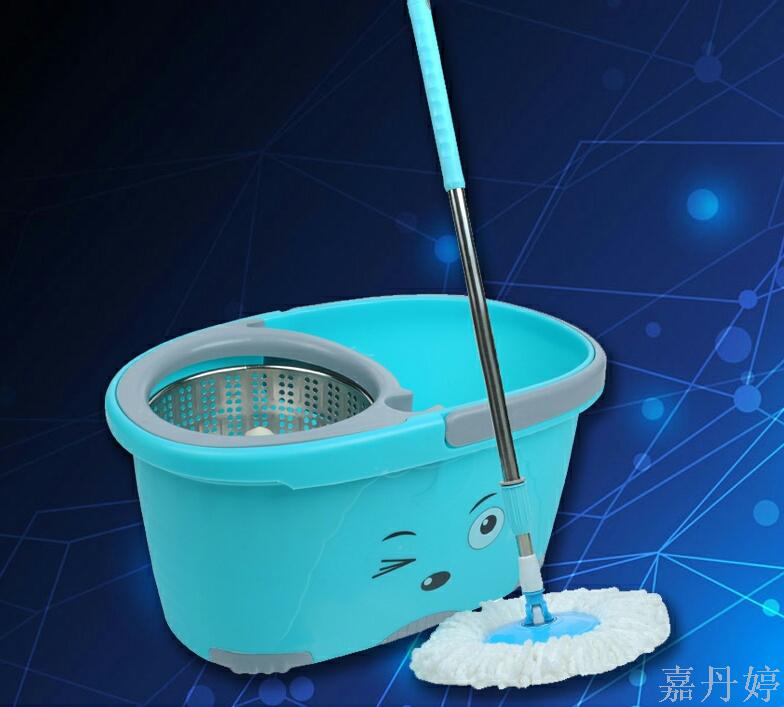 好神拖羊羊款双驱动手压旋转拖把拖布墩布桶全自动免脚踩擦地拖布