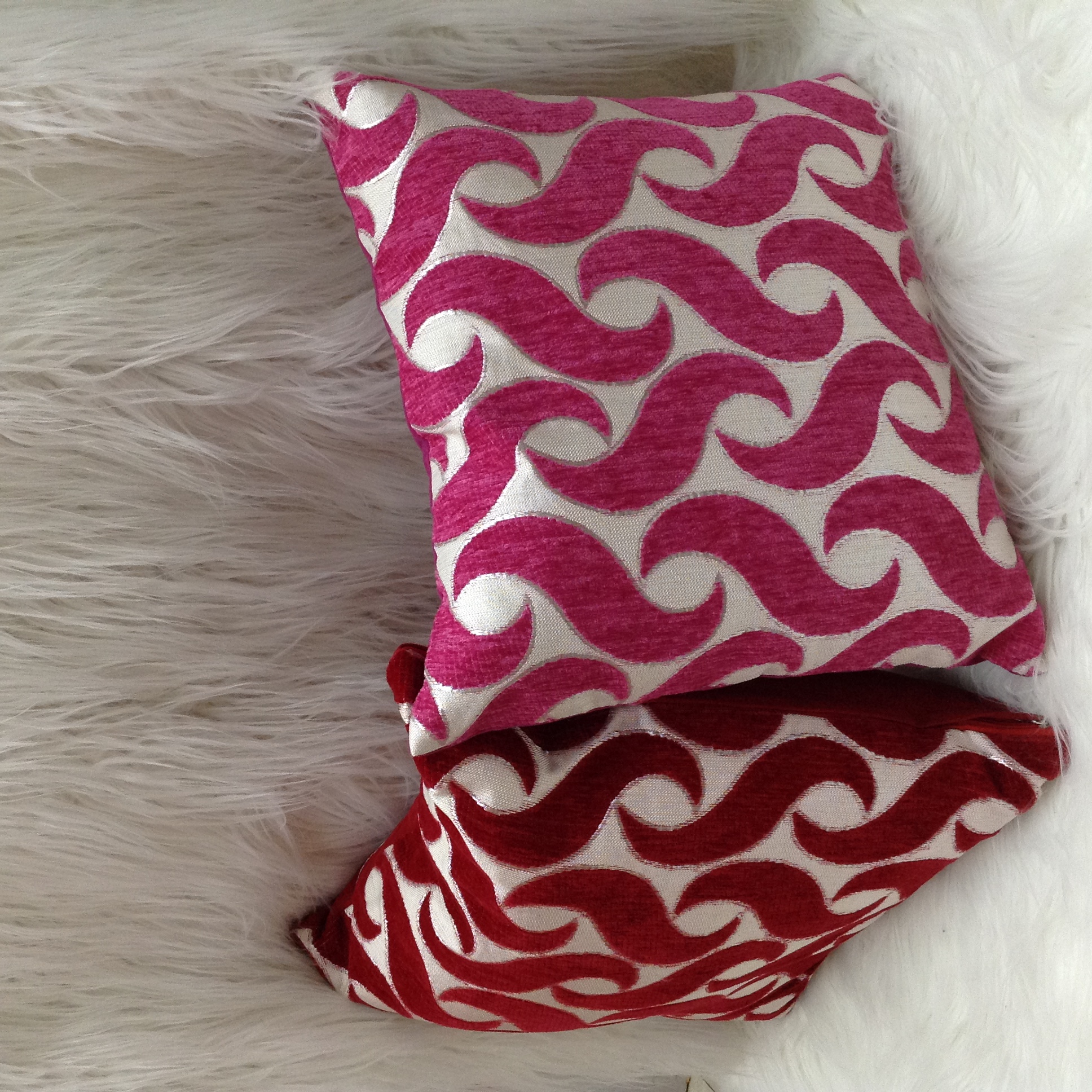 北欧简约雪尼尔提花抱枕靠垫沙发靠垫厂家直销