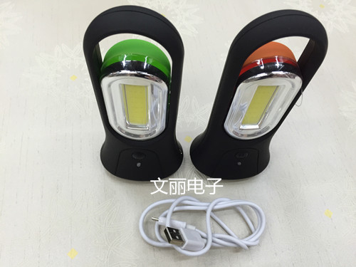 COB充电工作灯 野营灯 帐篷灯产品图