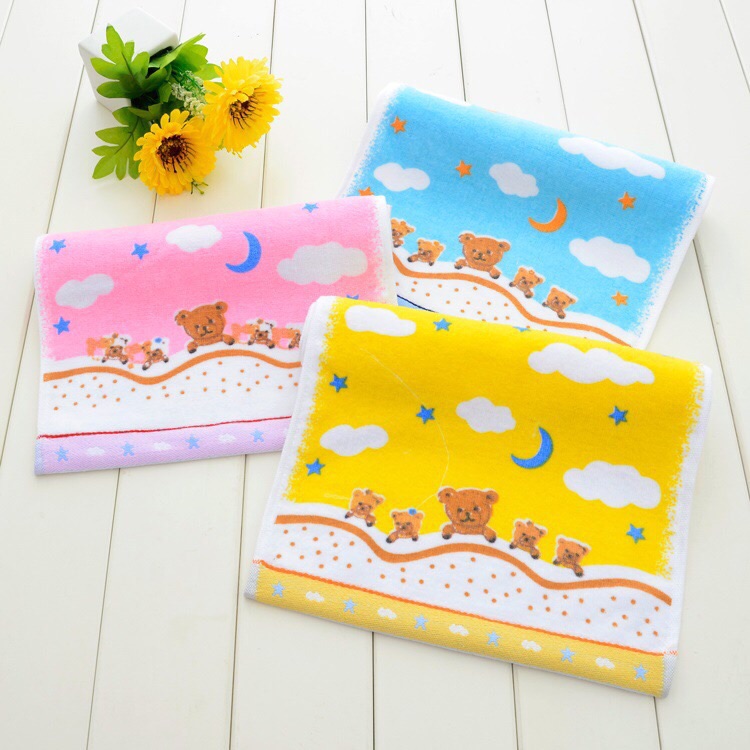 Pure cotton children's towels, absorbent towels, pure cotton towels, children's towels, Yiwu daily necessities details Picture