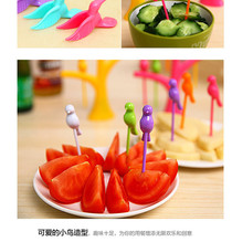 New sunflower fruit fork Creative fruit fork 5 sets of fruit fork