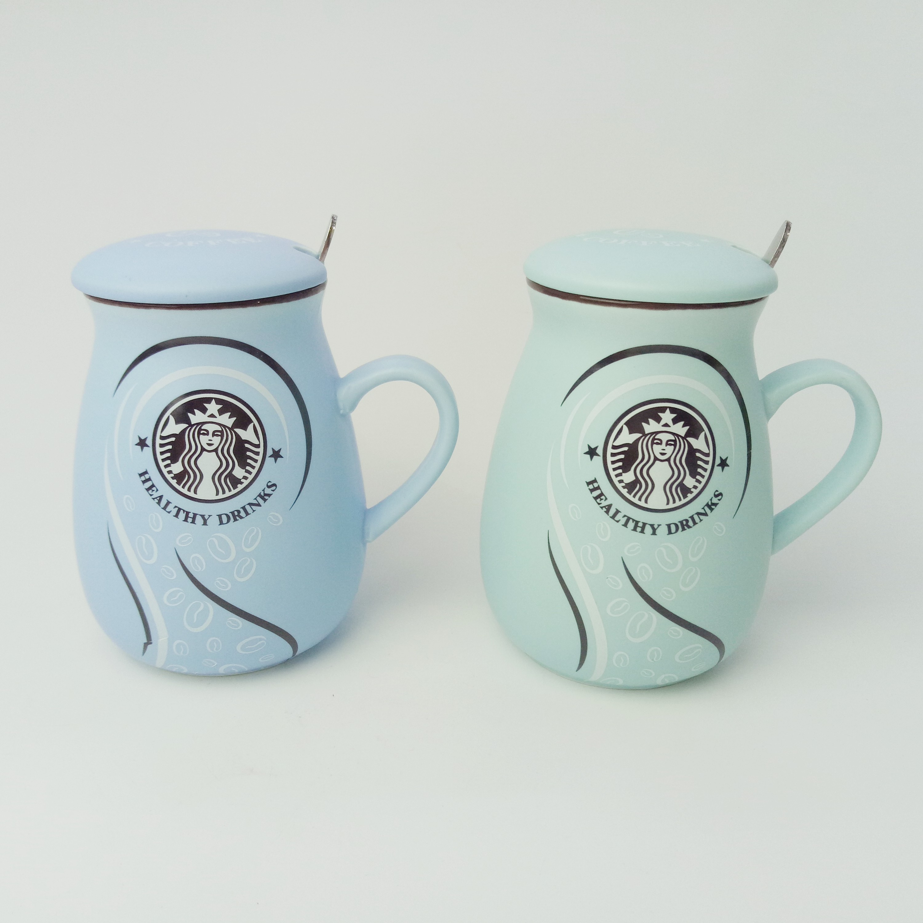骏工陶瓷个性创意星巴克色釉口袋咖啡杯情侣学生生日礼品茶水杯详情图2