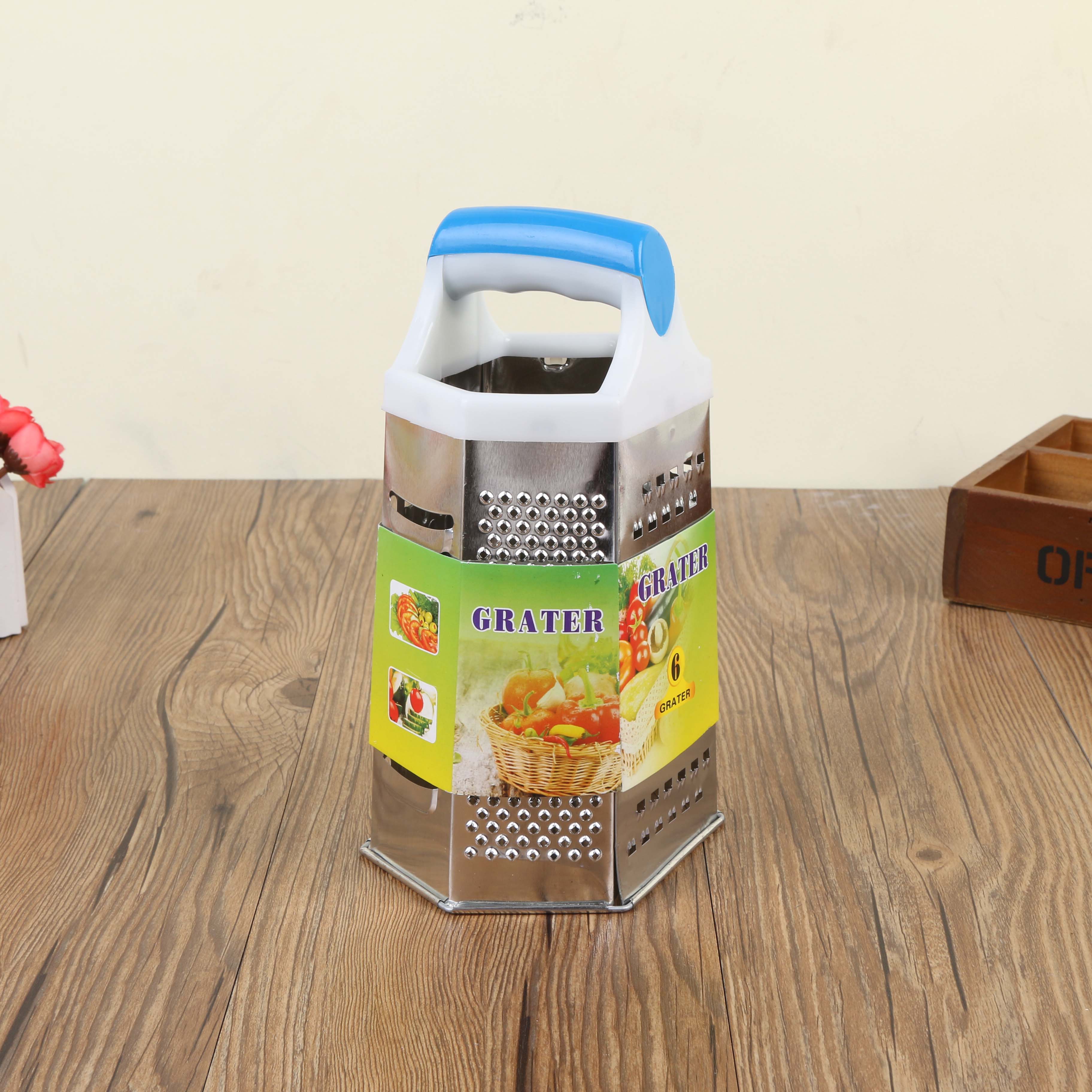 Stainless steel bubble scraper, grater, six-sided grater, wire cutter, multi-functional skin scraper details Picture