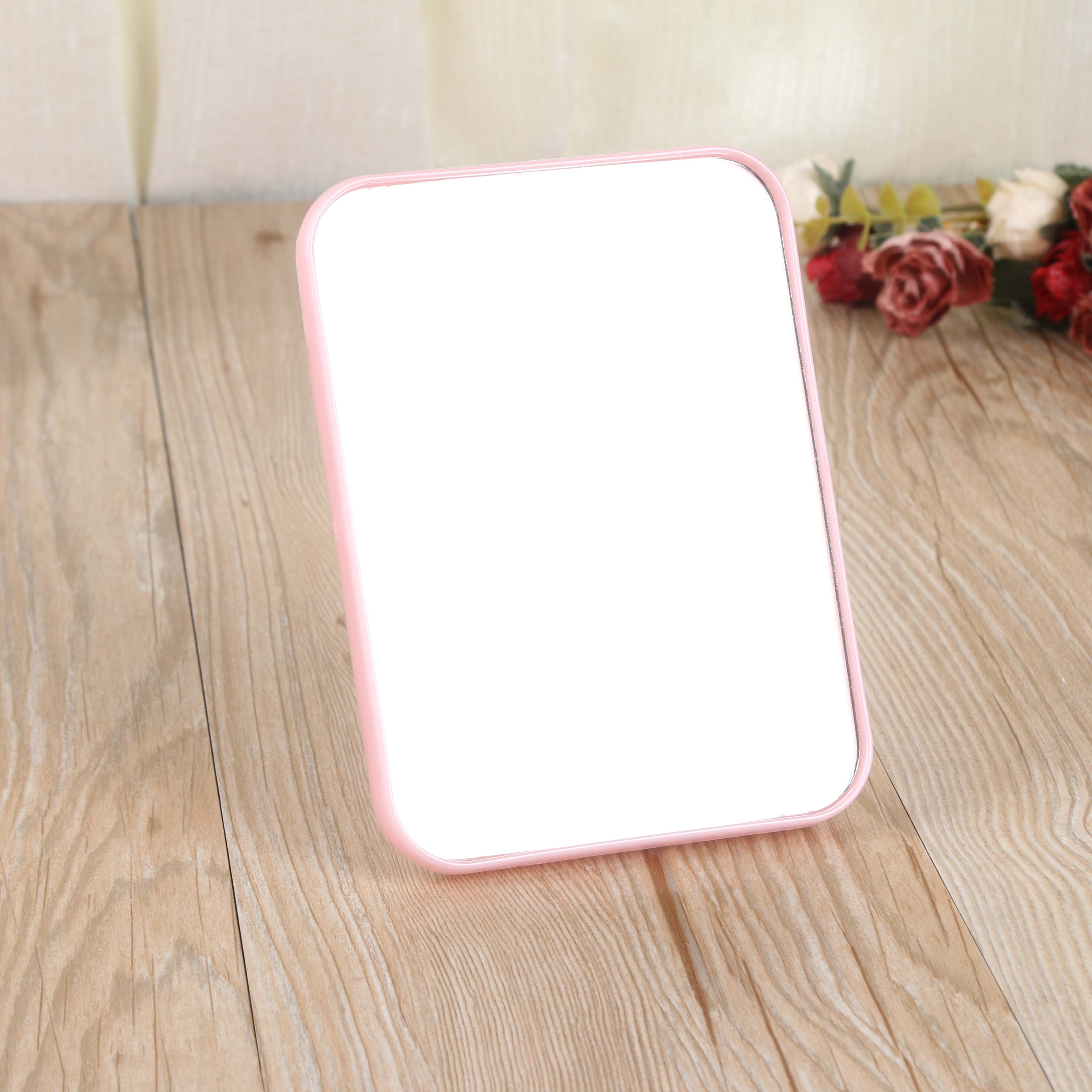 Hd Desktop Dressing And Makeup Mirror Portable Mirror Simple Princess Beauty Creative Desk Student Mirror details Picture