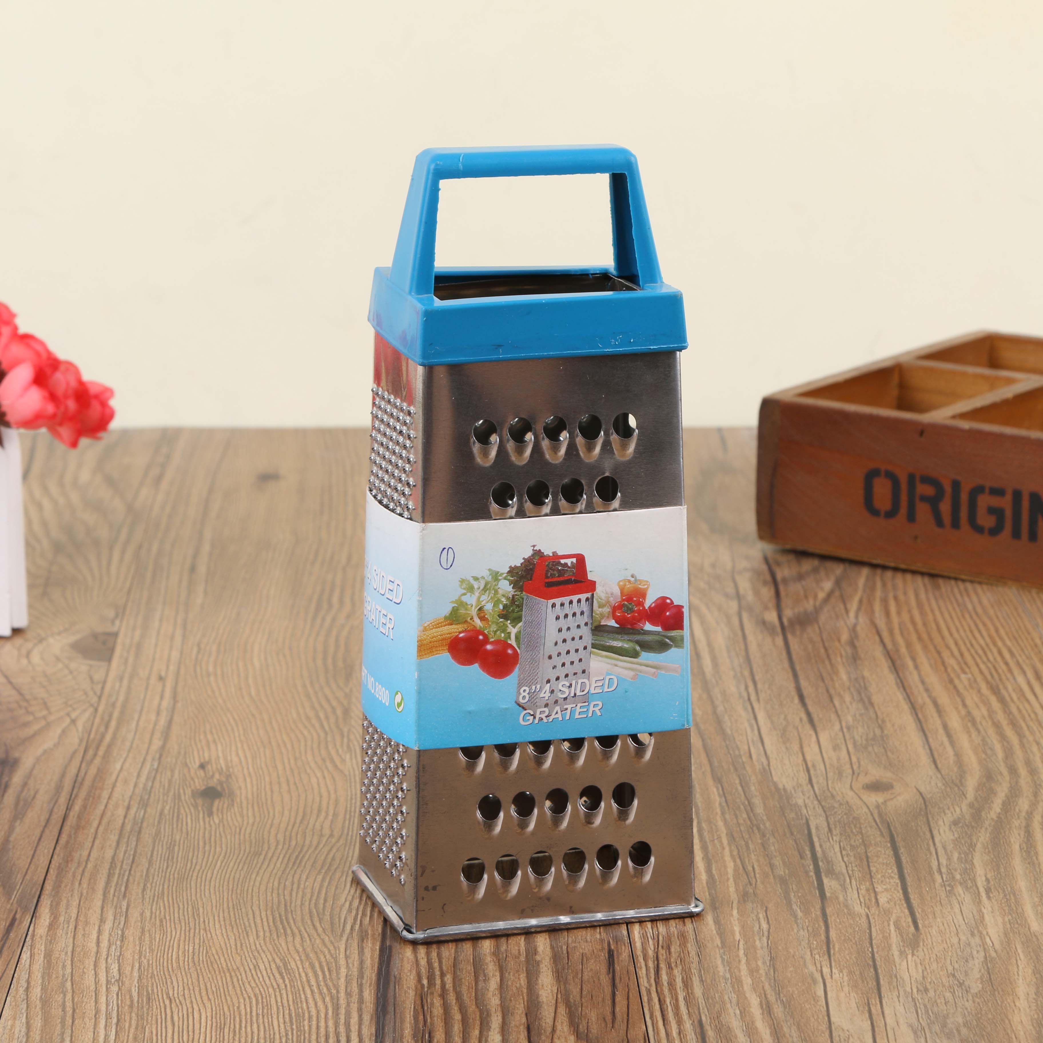 Kitchen stainless steel bubble scraper, grater, four-sided grater, wire slicer, multi-functional peel scraper details Picture