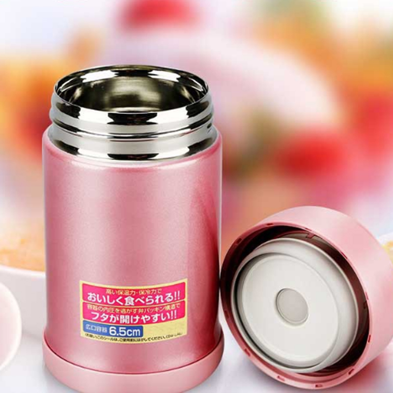 2017创意真空304不锈钢焖烧壶学生保温桶时尚焖烧杯闷烧罐产品图