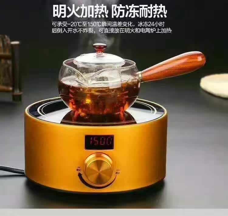 The Glass Electric Clay Oven Uses A Coffee Pot Application Scenario