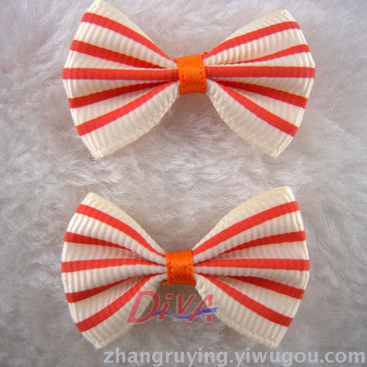 Wholesale ribbon accessories, wholesale children's headwear bands. New styles are now available. Ribbed bows can be customized details Picture