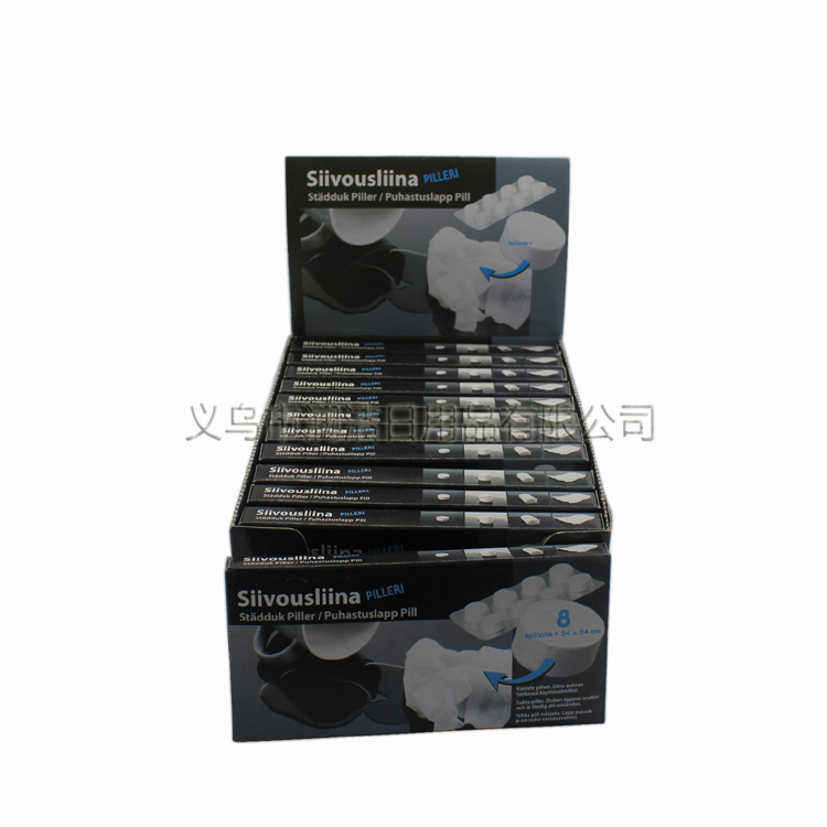 Board-packed compressed towels, disposable towels, outdoor portable towels, 8 pieces Specification image